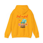 Just A Girl - Women's Hooded Sweatshirt