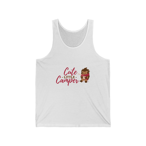 Cute Hedgehog Camper - Men's Jersey Tank