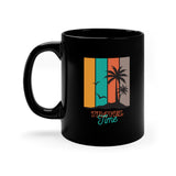 Travel Time - 11oz Black Mug