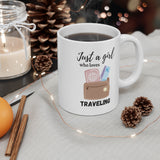 Travel Lover Girl - Mug 11oz