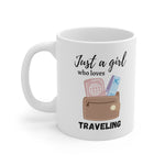 Travel Lover Girl - Mug 11oz