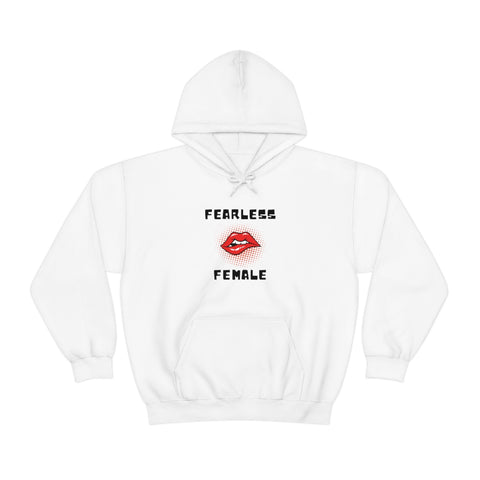 Fearless Female (Lips) - Women's Hooded Sweatshirt