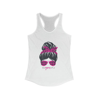 BeYouTeaful Pink - Women's Ideal Racerback Tank