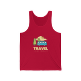 Travel Is Therapy - Unisex Jersey Tank