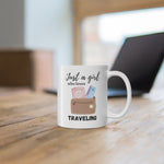 Travel Lover Girl - Mug 11oz