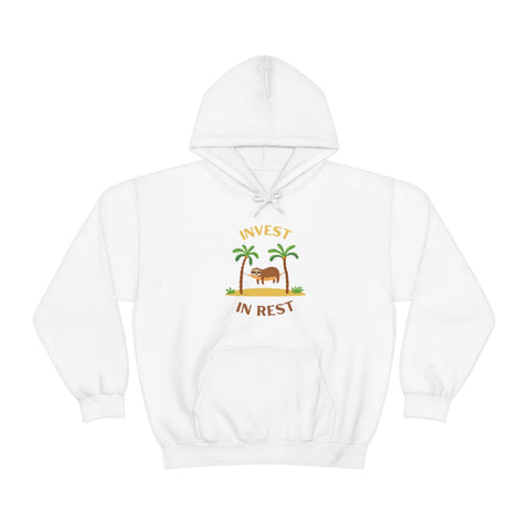 Invest In Rest - Unisex Hooded Sweatshirt