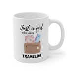 Travel Lover Girl - Mug 11oz